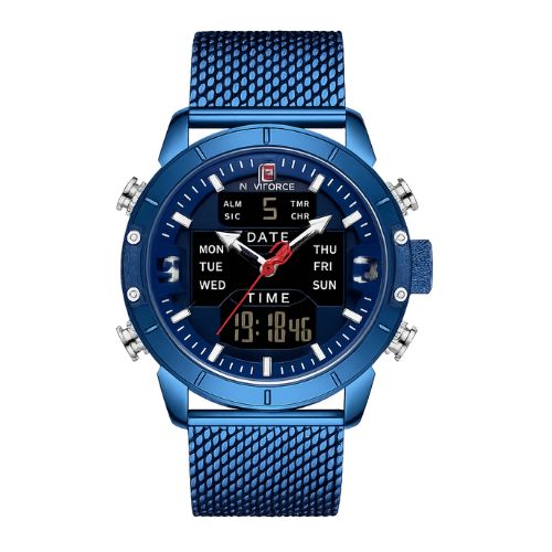 reloj hombre naviforce 9153 azul